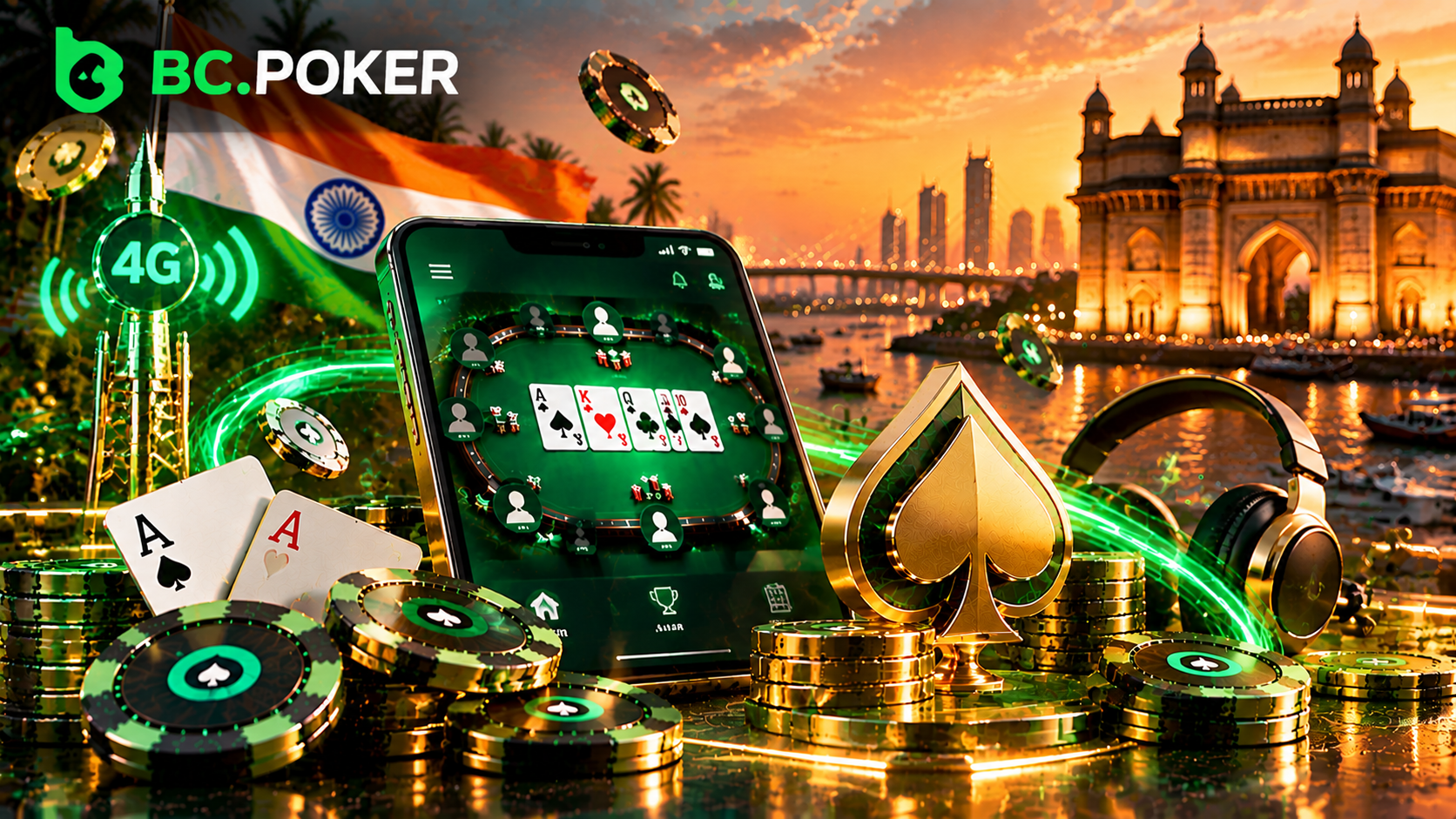 BCPoker India mobile app advantages